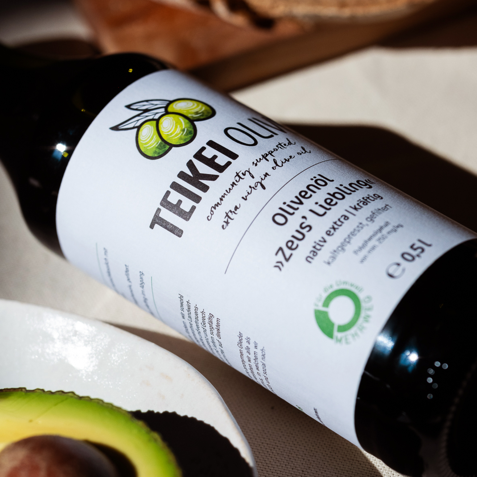 Olivenöl Ernteanteil